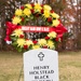 Honoring the fallen: U.S. Marines conduct a wreath laying ceremony to honor the seventh Sergeant Major of the Marine Corps