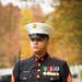 Honoring the fallen: U.S. Marines conduct a wreath laying ceremony to honor the seventh Sergeant Major of the Marine Corps