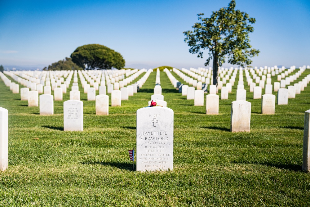 Sgt. Maj. Crawford Wreath Laying