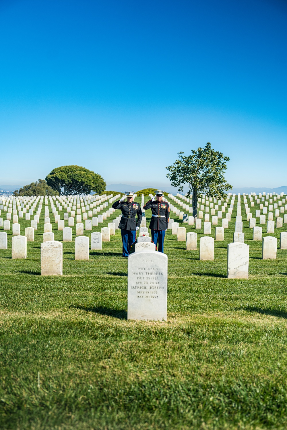 Sgt. Maj. Crawford Wreath Laying