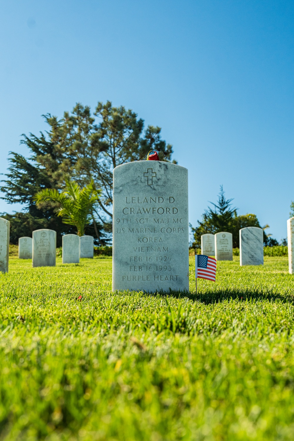 Sgt. Maj. Crawford Wreath Laying