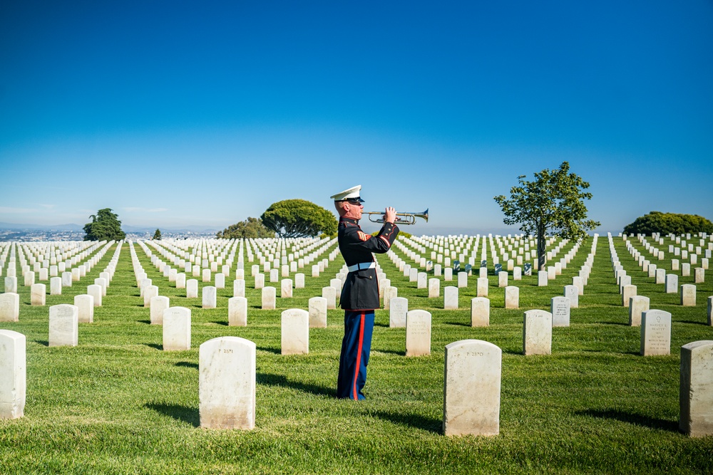 Sgt. Maj. Crawford Wreath Laying