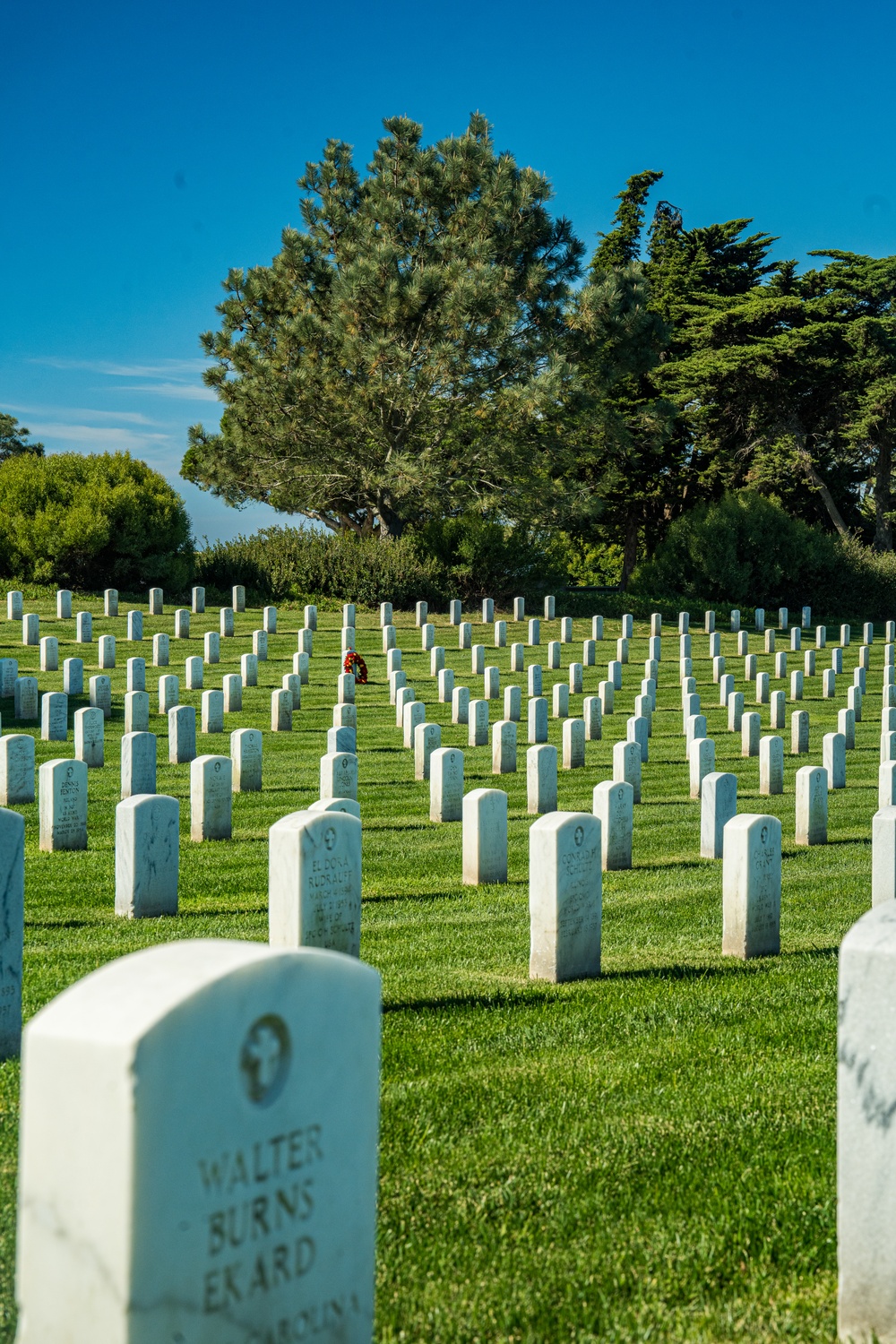 Sgt. Maj. Crawford Wreath Laying