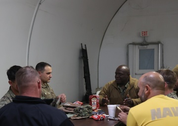 NMCB 4 Chaps Tends to Seabee Spiritual Health