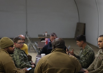 NMCB 4 Chaps Tends to Seabee Spiritual Health