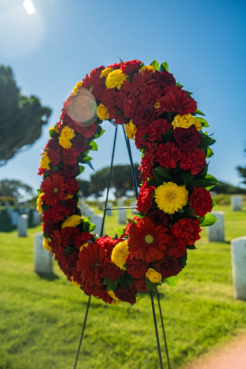 Sgt. Maj. Crawford Wreath Laying