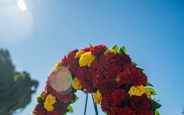 Sgt. Maj. Crawford Wreath Laying