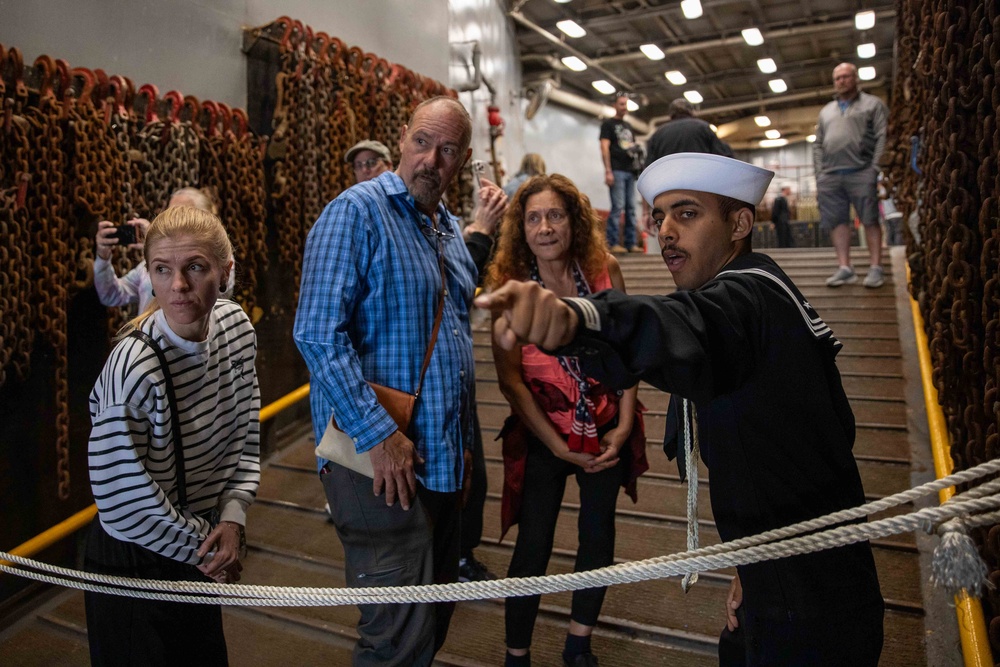 USS Germantown Tours during Fleet Week San Diego 2024