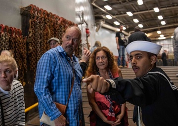 USS Germantown Tours during Fleet Week San Diego 2024