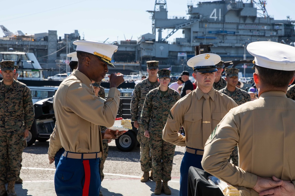 Marine Corps Birthday Celebration at Fleet Week San Diego 2024