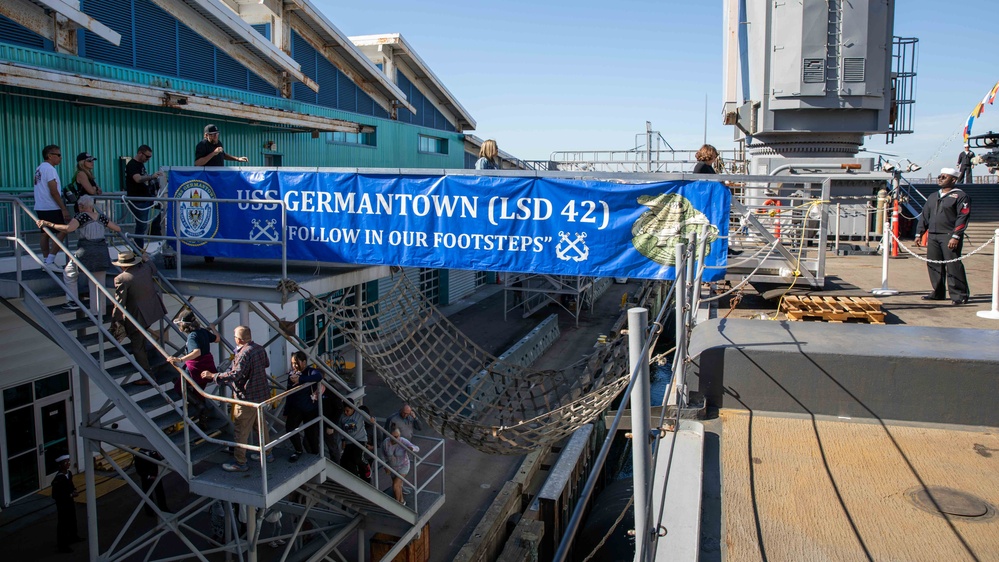 USS Germantown Ship Tours during  Fleet Week San Diego 2024