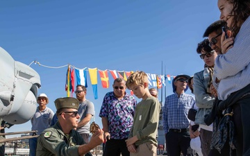 USS Germantown Ship Tours during  Fleet Week San Diego 2024