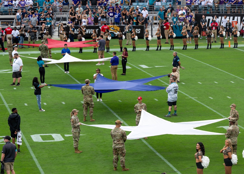 Jacksonville Jaguars Salute to Service Game