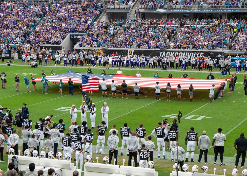 Jacksonville Jaguars Salute to Service Game