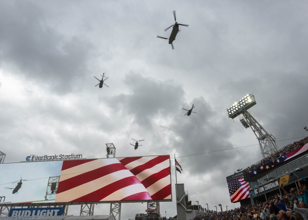 Jacksonville Jaguars Salute to Service Game