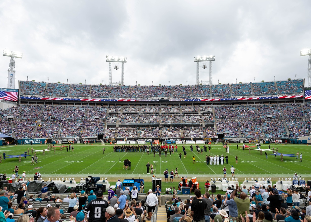 Jacksonville Jaguars Salute to Service Game