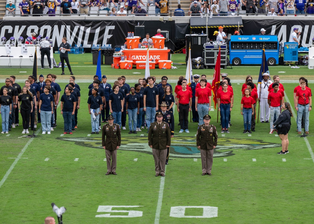 Jacksonville Jaguars Salute to Service Game