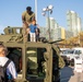 Marines interact with attendees at Fleet Week San Diego 2024