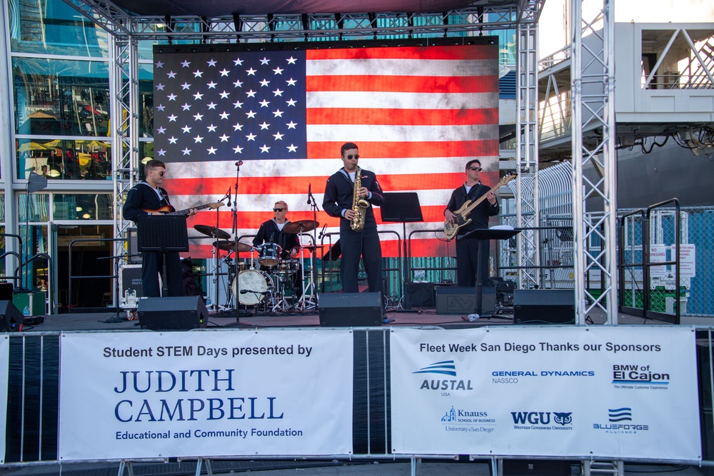 Navy Band Southwest performs at Fleet Week San Diego 2024