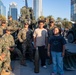 Marines interact with attendees at Fleet Week San Diego 2024