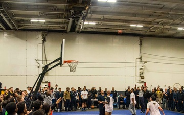 USS Ronald Reagan (CVN 76) hosts 3-on-3 basketball tournament