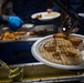 USS Ronald Reagan (CVN76) Sailors serve brunch