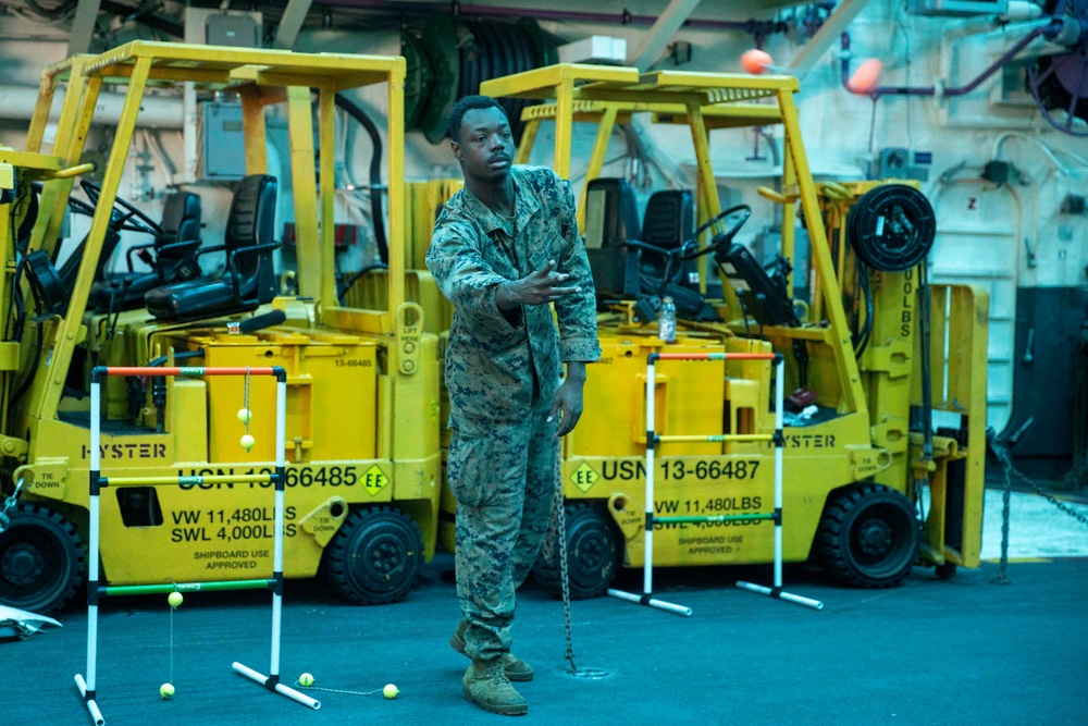 15th MEU, USS Boxer Celebrate 249th Marine Corps Birthday With Steel beach Picnic