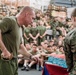 15th MEU Celebrates Second 249th Birthday With Cake Cutting Ceremony Aboard USS Boxer