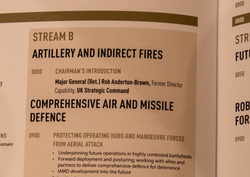10th AAMDC commanding general speaks on comprehensive air and missile defense in Warsaw during Future Land Forces 2024