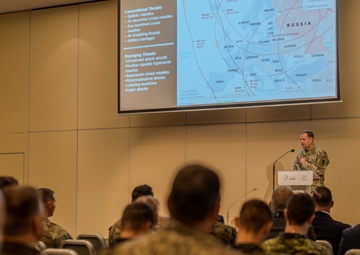 10th AAMDC commanding general speaks on comprehensive air and missile defense in Warsaw during Future Land Forces 2024