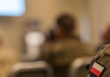 10th AAMDC commanding general speaks on comprehensive air and missile defense in Warsaw during Future Land Forces 2024