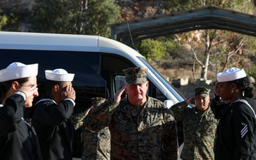 MFEA CG Visits 24th MEU (SOC)