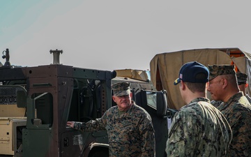 MFEA CG Visits 24th MEU (SOC)