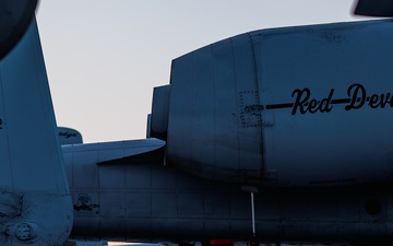 A-10 Air power and sunsets