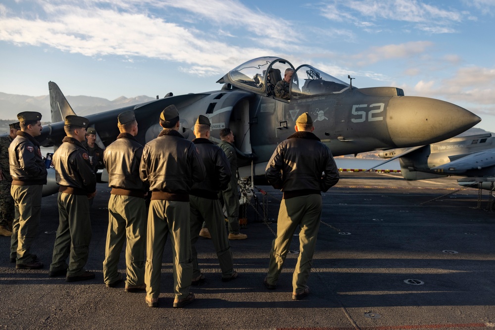 MFEA CG Visits 24th MEU (SOC)