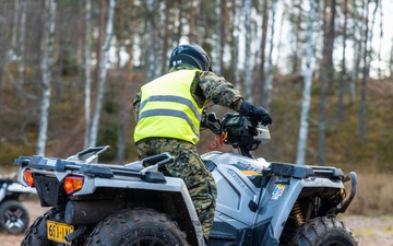 U.S. Marines Conduct Dirt Bike Course Day 2