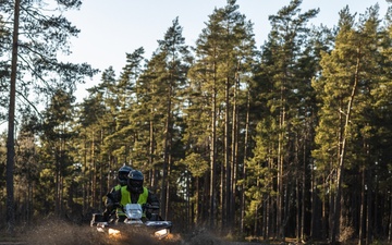 U.S. Marines Conduct Dirt Bike Course Day 2