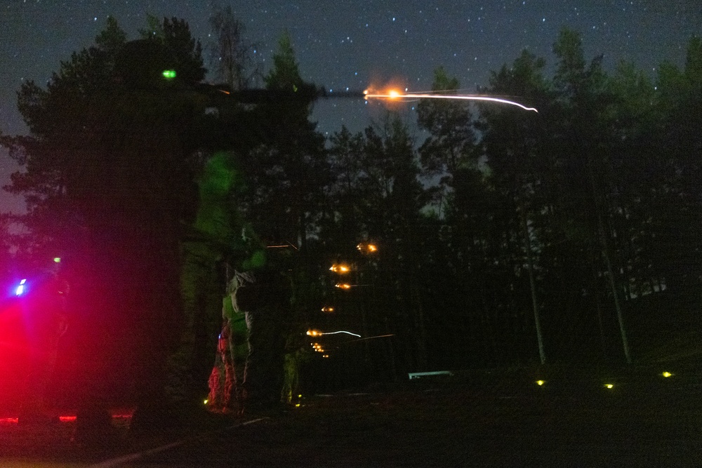 U.S. Marines Conduct Live Fire Range