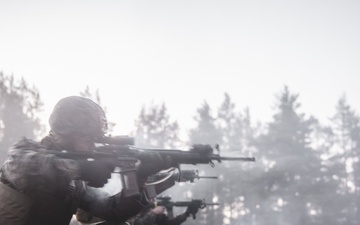 U.S. Marines Conduct Live Fire Range