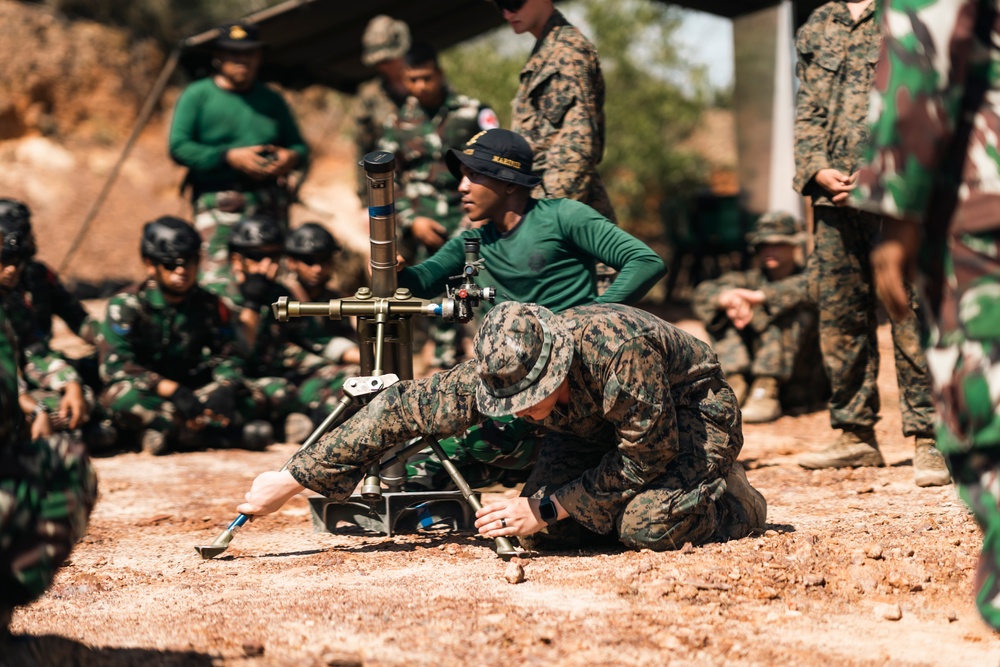 Keris MAREX 24: Mortar Systems, Machine gun range