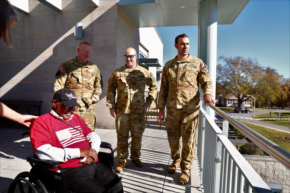 Black Hawk Landing Sparks Pride and Excitement at Armed Forces Retirement Home 