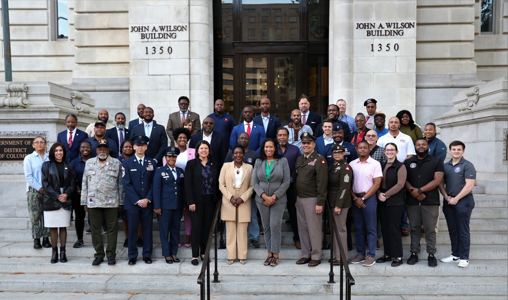 D.C. National Guard Leaders Join Mayor Bowser in Honoring Veterans Serving the District