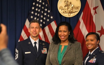 D.C. National Guard Leaders Join Mayor Bowser in Honoring Veterans Serving the District