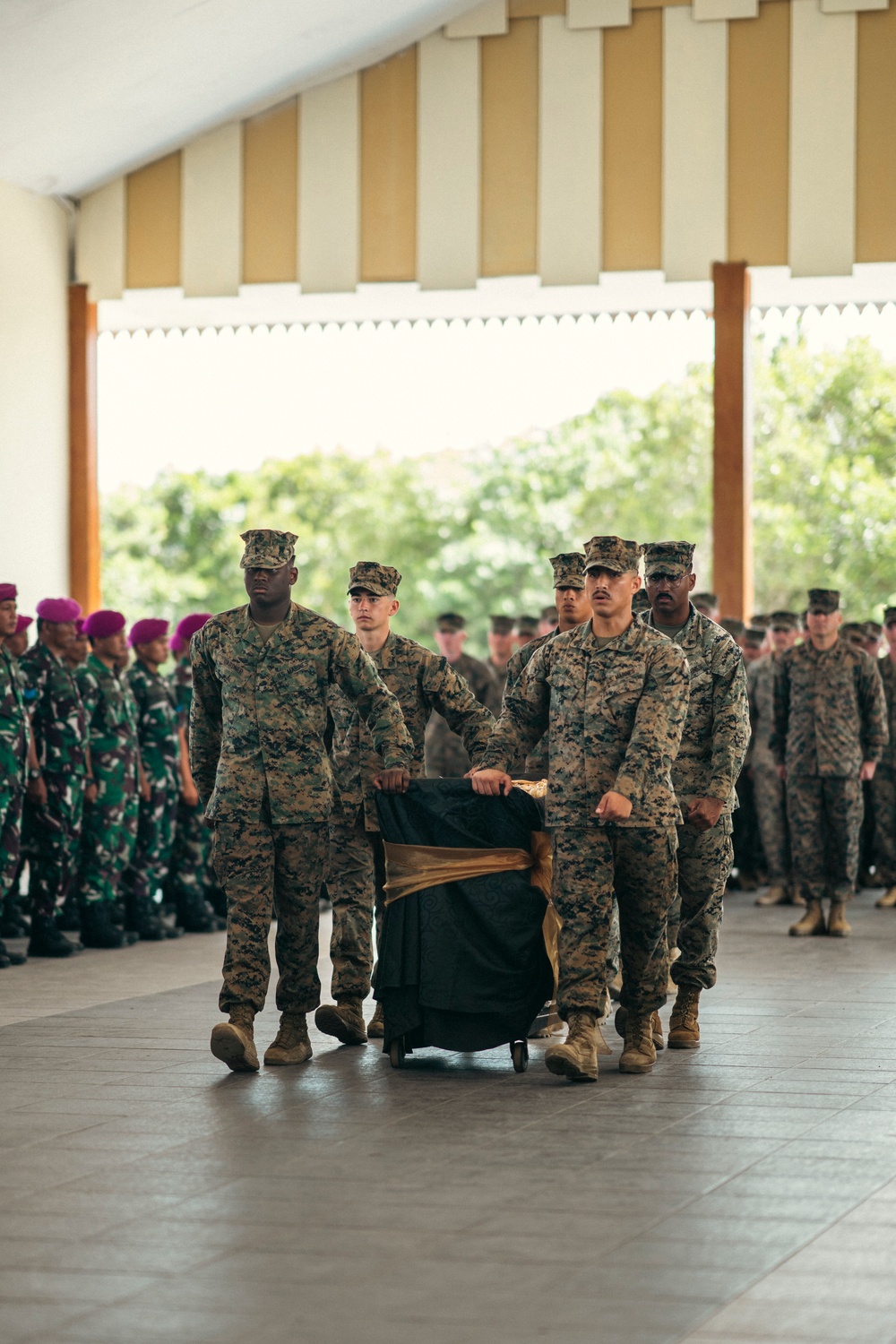 MRF-SEA: 249th Marine Corps Birthday Cake Cutting Ceremony