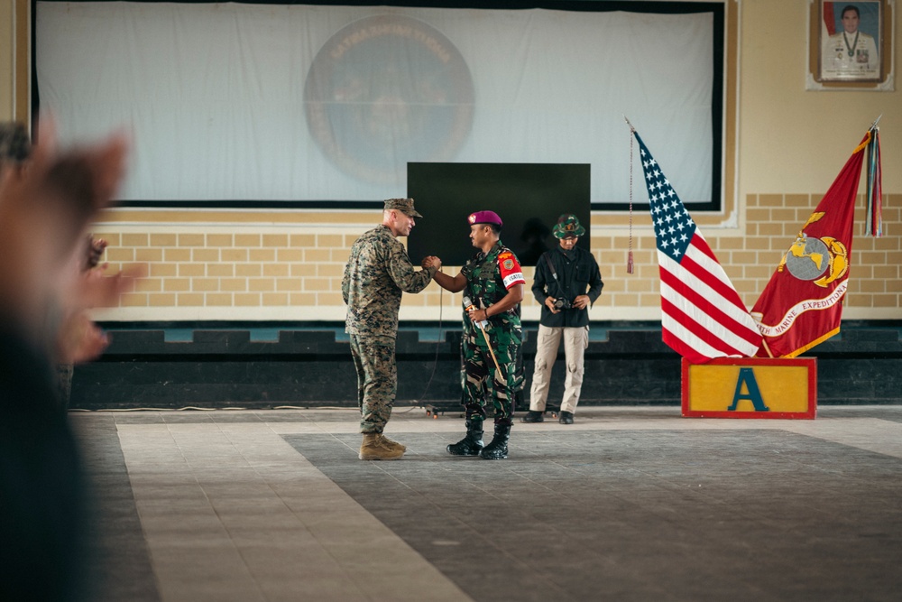 MRF-SEA: 249th Marine Corps Birthday Cake Cutting Ceremony