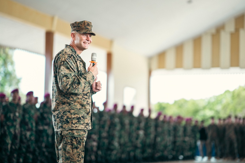 MRF-SEA: 249th Marine Corps Birthday Cake Cutting Ceremony