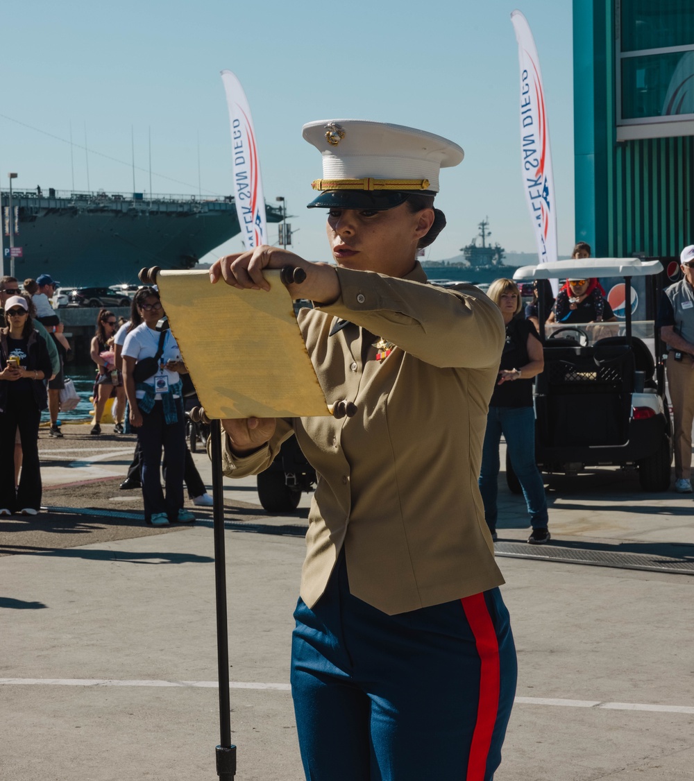 Fleet Week San Diego 2024: Marine Corps Cake Cutting