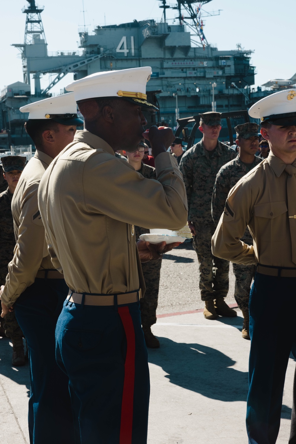 Fleet Week San Diego 2024: Marine Corps Cake Cutting