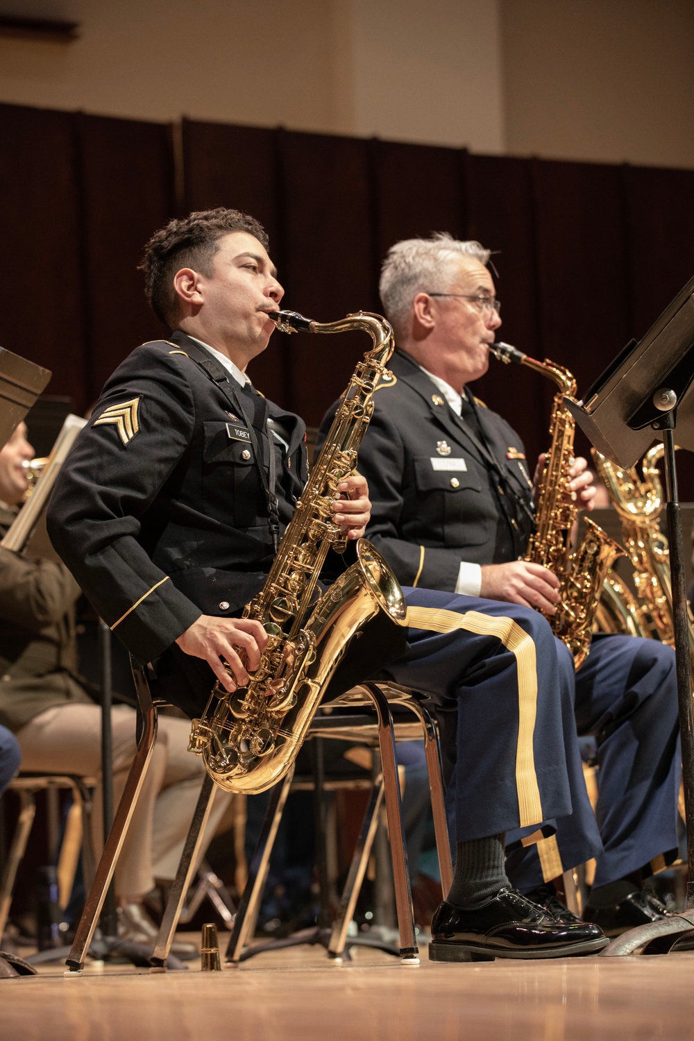 Soldier-musicians create tunes, perform at university