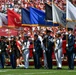 CENTCOM Joint Color Guard performs at Tampa Bay Buccaneers Salute to Service game